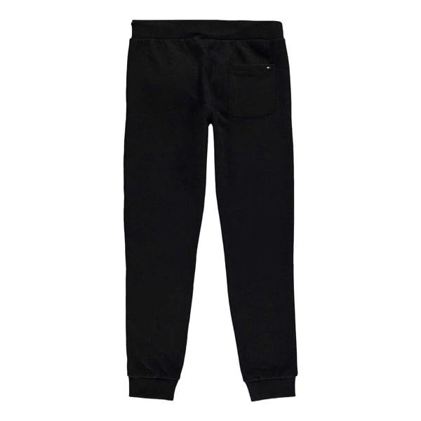Tommy Hilfiger Childrens/Kids Established Logo Joggers - Black - 
