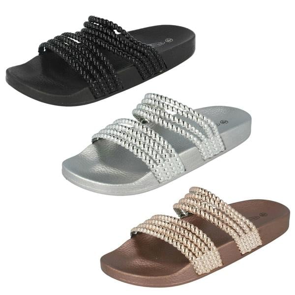 Spot On Ladies Spot On Casual Summer Sandals
