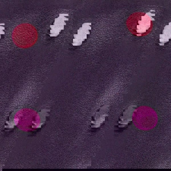 Embassy London Toasty - Purple - Women's quality purple Italian leather gloves wool lined