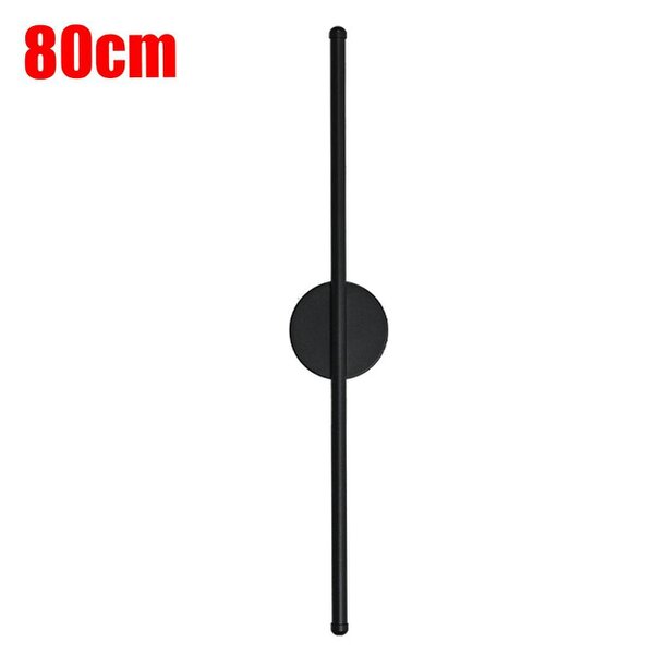 Havendro Long Decor Light Sconce Dimable Long Strip Exterior Light LED Wall Light - Plastic Aluminum - black - M