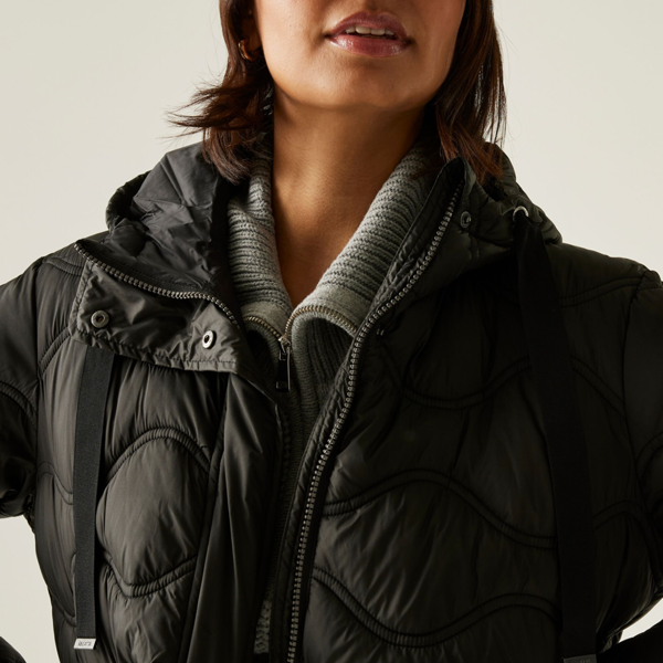 Regatta Womens Embrie Quilted Jacket - Black