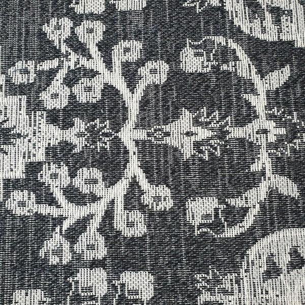 Black Oriental Rug Cotton Washable Rugs Runners Grey Oriental Traditional Pattern Large Small Flat Weave Carpet