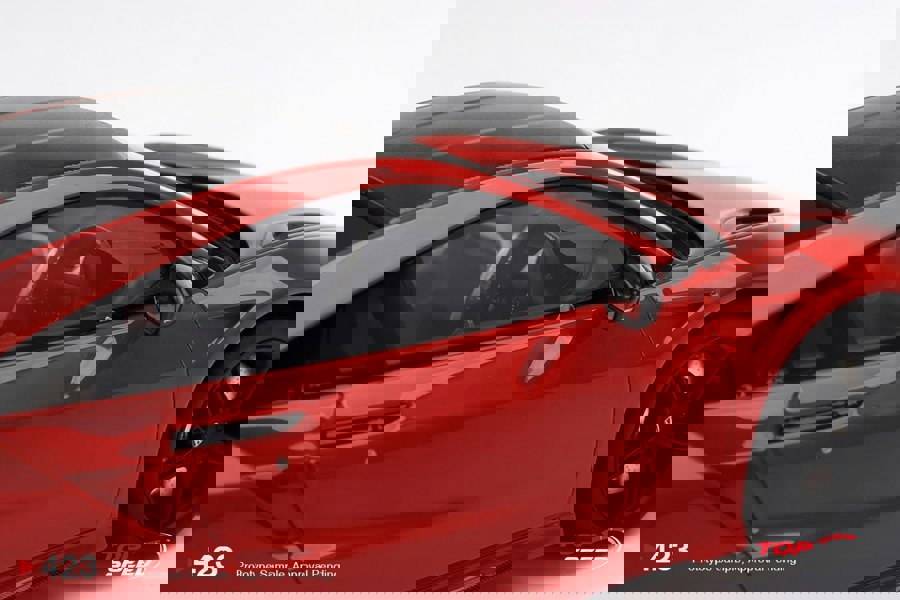 TSM Honda NSX Type S 2022 130R Curva Red 1:18 TSM TS0423