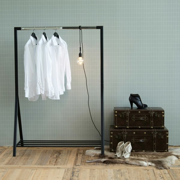 Furniture To Go Brent Clothes Rack in Black