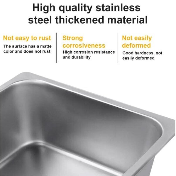 Havendro 10L Electric Deep Fryer Fat Chip Frying Pan & Basket Stainless Steel