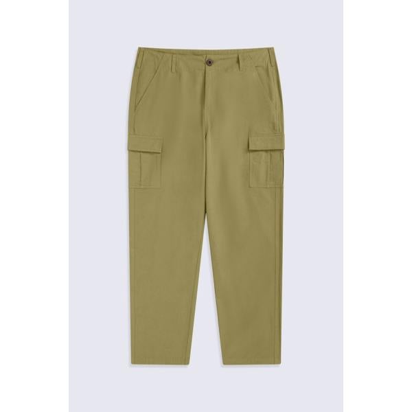 Animal Mens Melbourne Cargo Trousers - Khaki Green - 