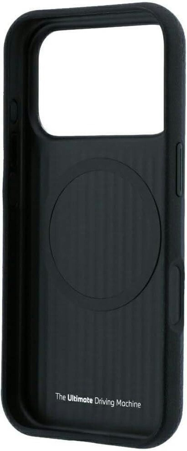 BMW M Tire Track Blue Line Case with MagSafe for iPhone 17/18 Pro Max 6.9" Navy Blue - BMHMP18X26SWPDKV