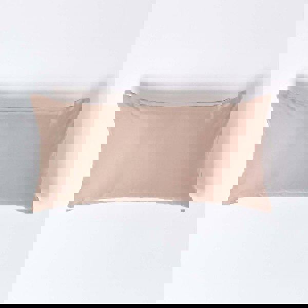 HOMESCAPES Premium 1000 TC Egyptian Cotton Sateen Weave Pillowcase, European Size