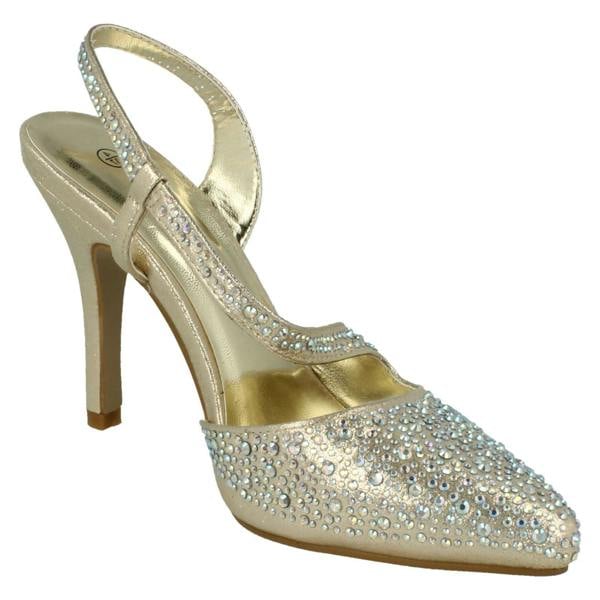 Anne Michelle Ladies Anne Michelle Sling Back Evening Shoes