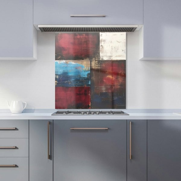 Warren Reed - Designer Rustic Harmony In Bold Colours Kitchen Splashback