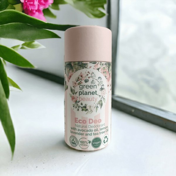 Green Planet Beauty Plastic-Free Natural Vegan Deodorant