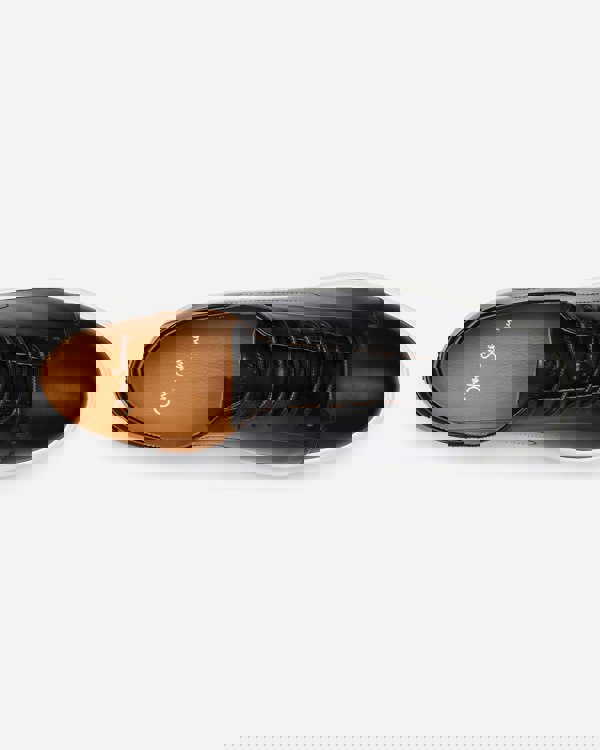 Oliver Sweeney Sirolo Mens Calf Leather Lightweight Trainers - Black/White