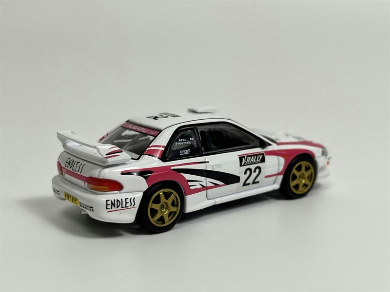 WRC Subaru Impreza WRC98 #22 1999 Rally Tour de Corse LHD 1:64 MGT00564L