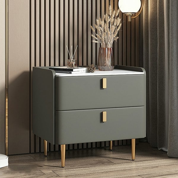 Ana Bedside Table-Ritconcept-Dark Grey-45cm-Rit Concept