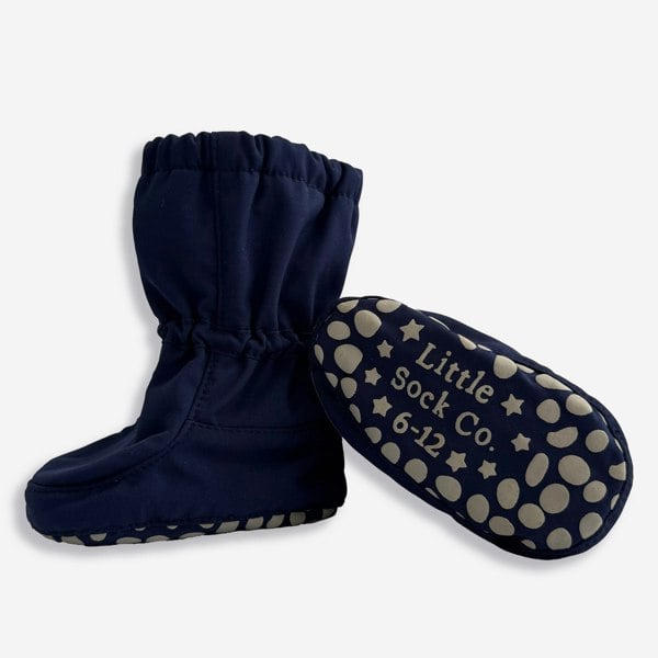 Little Sock Co. All Weather Stay-on Booties - Showerproof & Windproof in Breeze
