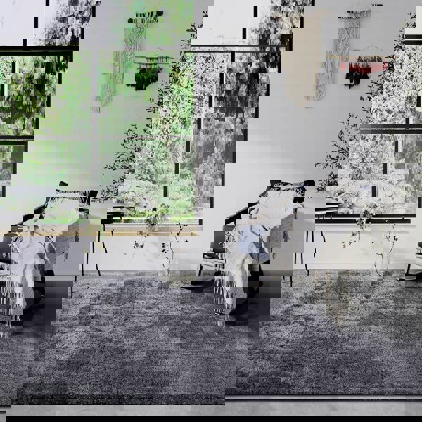 Myk Olaf High Pile Rug Plain Design