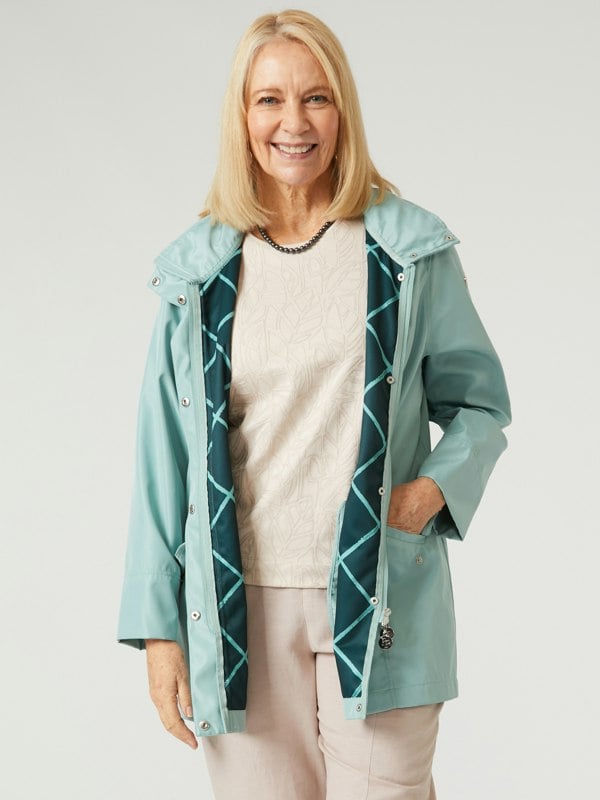 PennyPlain Raincoat - Mint