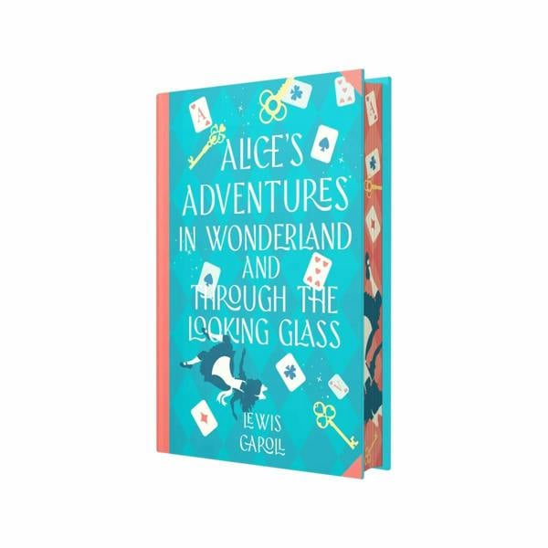 Alice's Adventures in Wonderland by Lewis Carroll (Deluxe Hardback Sprayed Edge Edition)