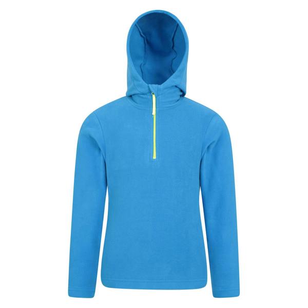 Mountain Warehouse Childrens/Kids Camber II Fleece Hoodie - Cobalt - 