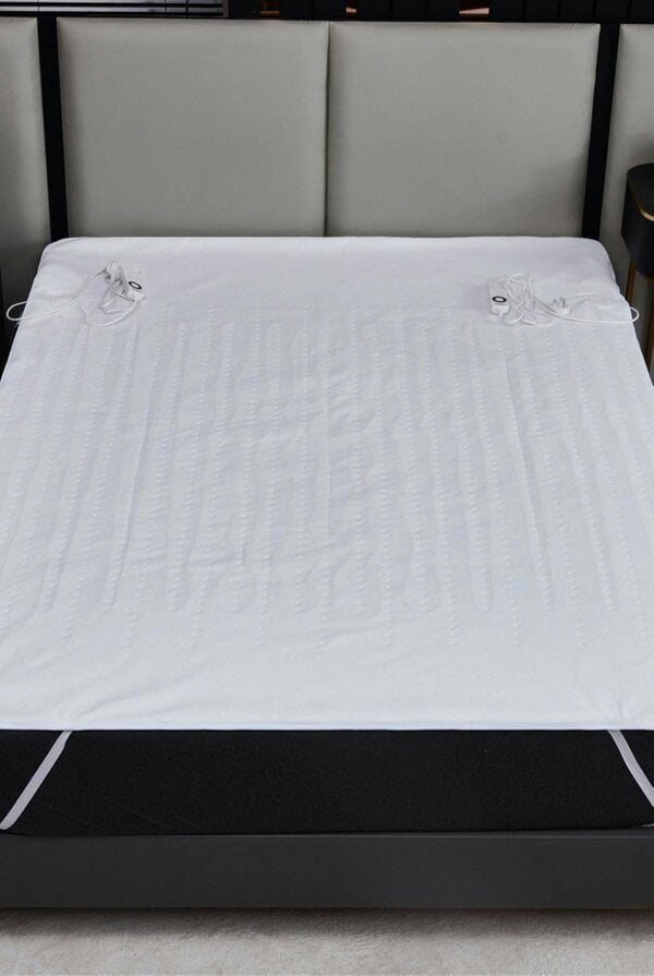 Ezysleep Premium Fleece Top Dual Control Heated Electric Blanket