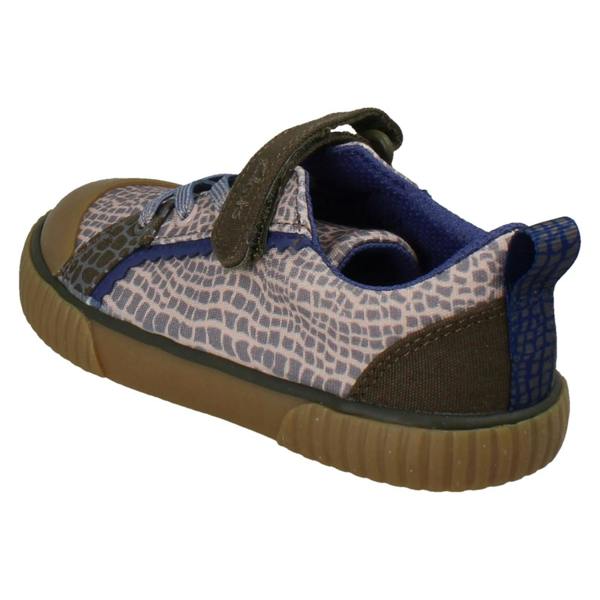 Clarks Boys Clarks Canvas Foxing Flare
