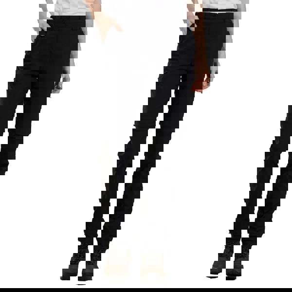 Mountain Warehouse Womens/Ladies Hiker Stretch Zip-Off Trousers - Black - 