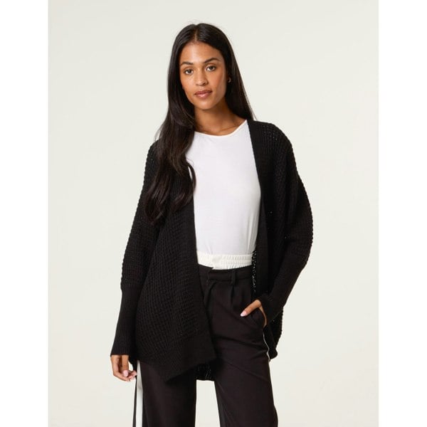 Blue Vanilla Textured Cardigan