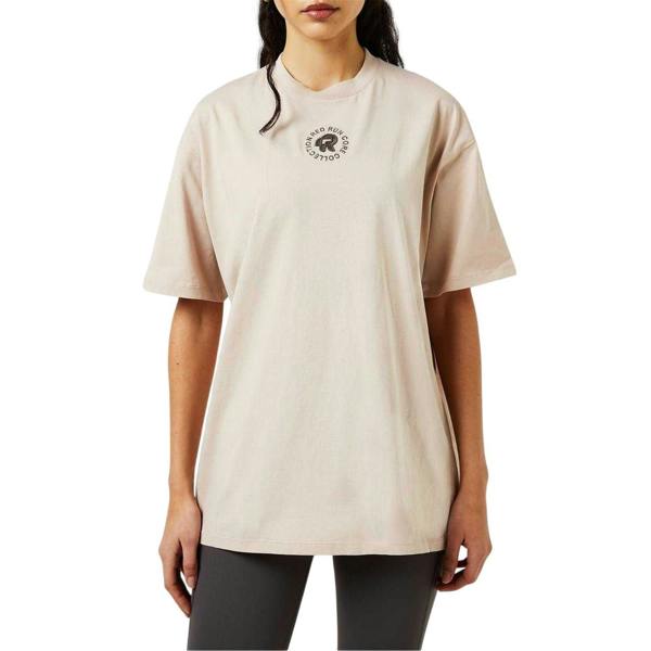 Red Run Womens/Ladies Oversized Everyday T-Shirt - Sandstorm - 