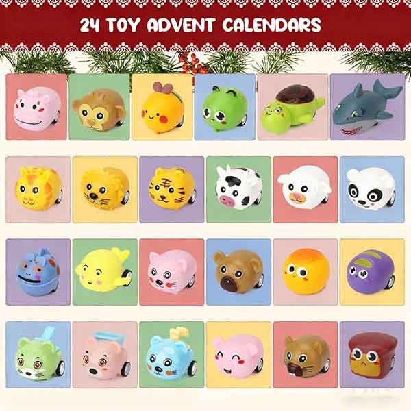 Leaper Children’s Boomerang Car Toys Advent Calendar