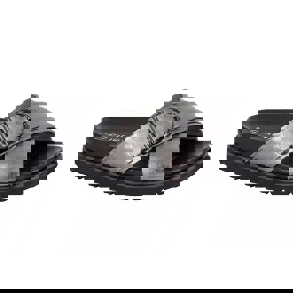 Cipriata Womens/Ladies Dalia Mule Sandals - Pewter