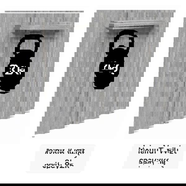 Core Products Lido TV Display Wall Panel, Extendable or Fixed with Adjustable Shelf