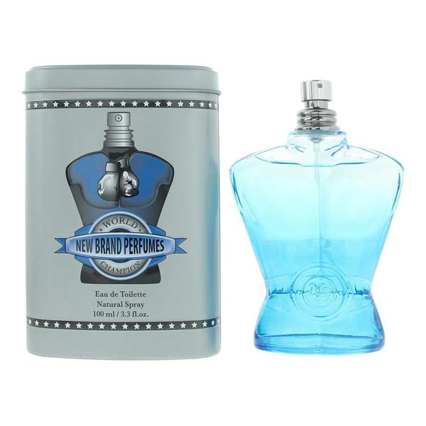 New Brand World Champion Eau de Toilette 100ml Spray for Him