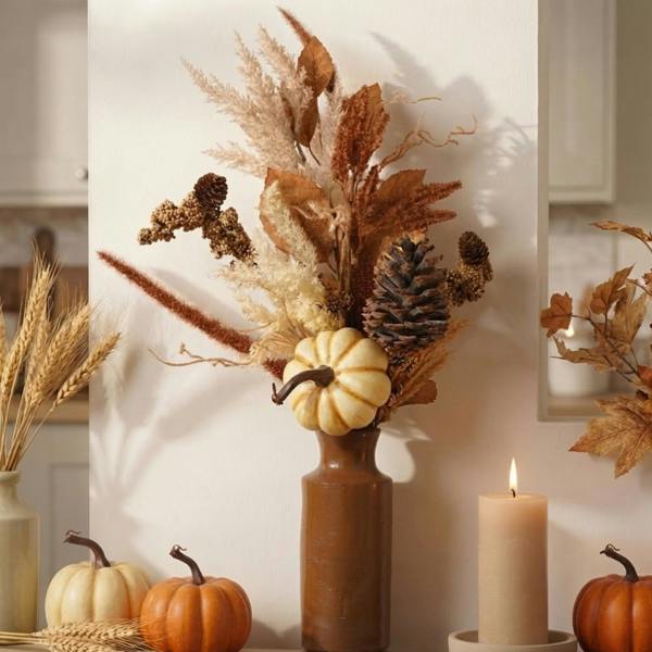 Garden Greatness Neutral Autumnal Decorative Display Pick