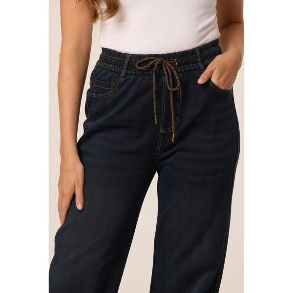 Blue Vanilla Jeans With Stitching Back Pockets
