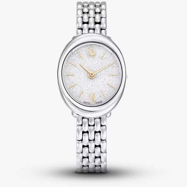 Swarovski Imber Silver Tone Stainless Steel Bracelet Watch 5717590