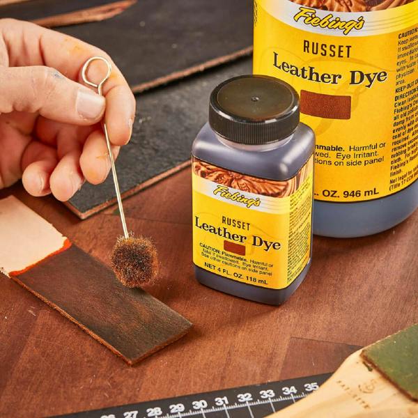 Fiebing's Leather Dye - Professional Alcohol-Based Colour Dyes 4oz