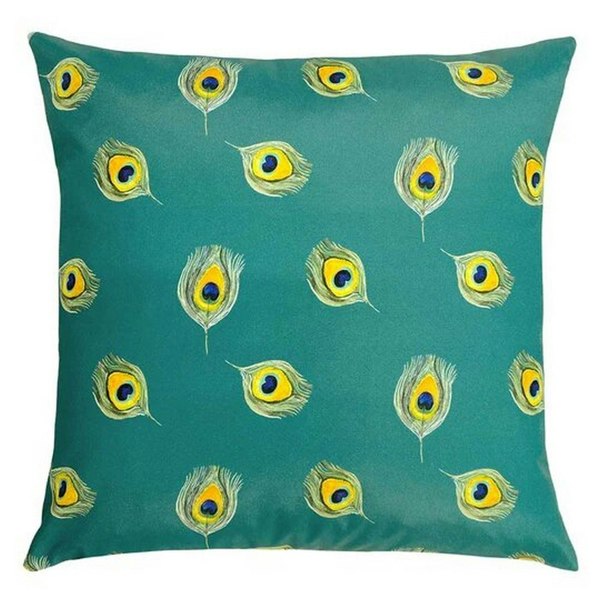 Evans Lichfield Peacock Cushion Cover - Blush