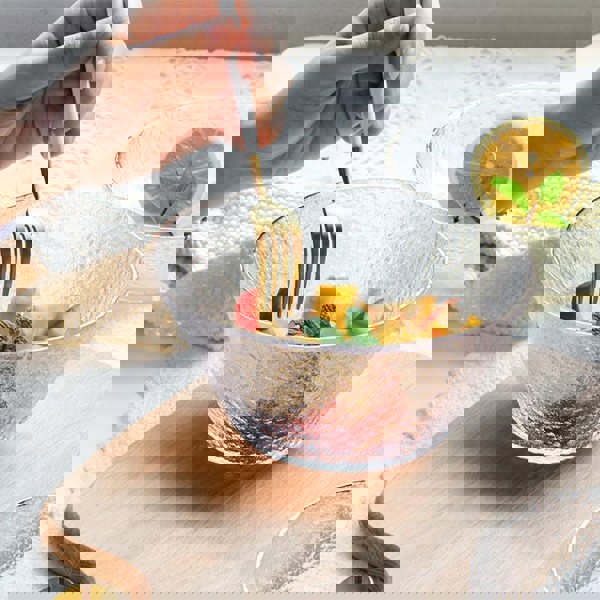 HO51 A Set Of Two Salad Bowls, Glassware-Weilai Concept-Weilai Concept