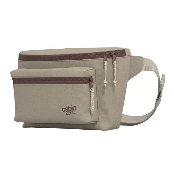 CabinZero Flicker Bag 4L, 3-Way Wearable Hip Pack with Body-Hugging Fit & Front Pocket