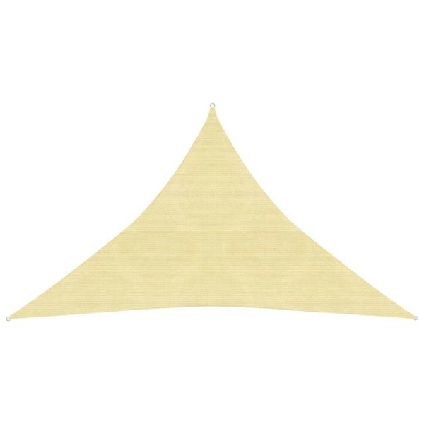 Berkfield Sunshade Sail 160 g/m�__ Beige 2.5x2.5x3.5 m HDPE