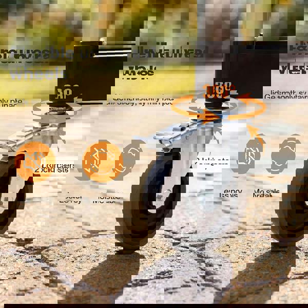 Levede Tool Trolley 3 Tier Rolling Storage Cart Multi-functional Workplace Black