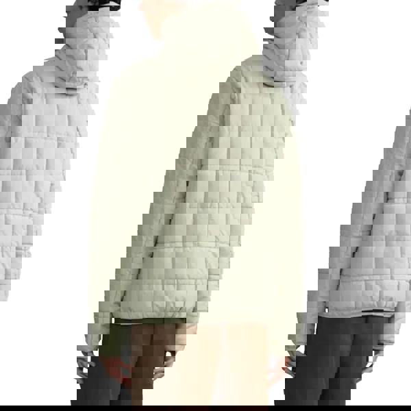 Fred Perry Mens Grid Insulated Padded Jacket - Oyster - 