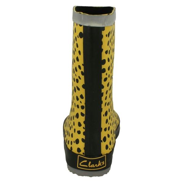 Clarks Childrens Clarks Wellington Boots Tarri Splash
