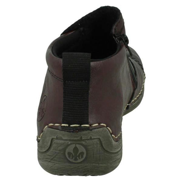 Rieker Ladies Rieker Casual Zip Ankle Boots 52584