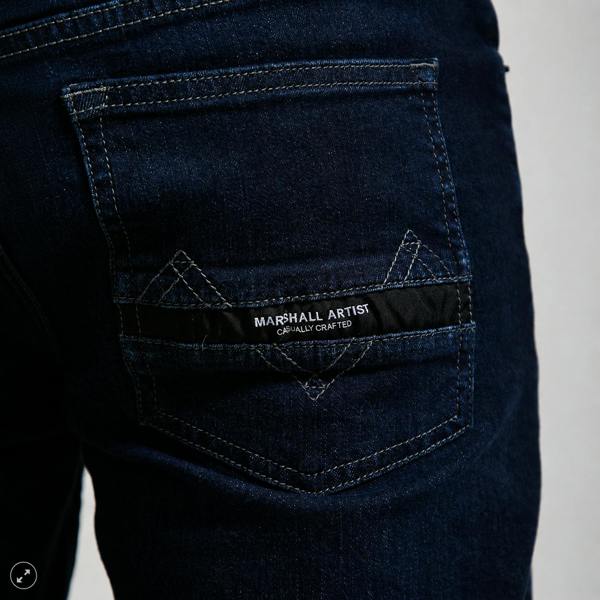 Marshall Artist Marshall Fit Denim Jeans Dark Blue Wash
