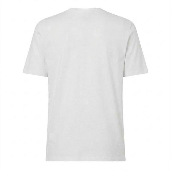 Off White Mens Bandana Print Cotton T-Shirt - White/Black - 