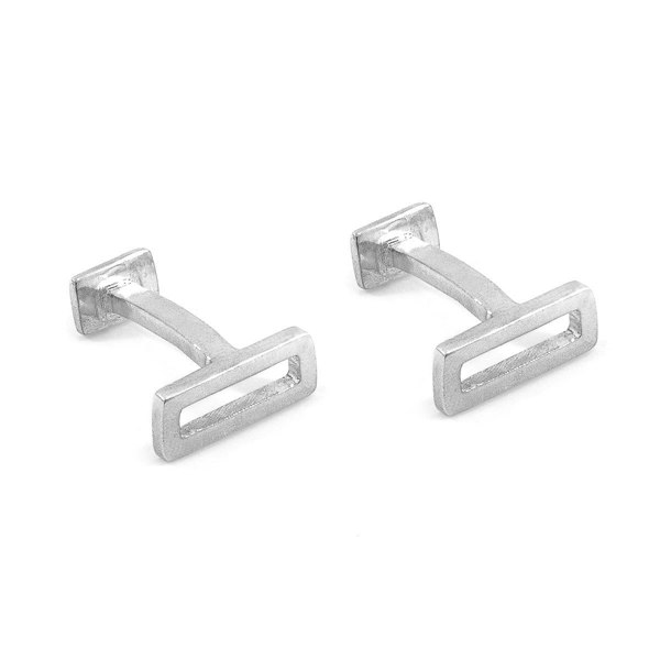 Anchor & Crew Soames Gate Silver Cufflinks