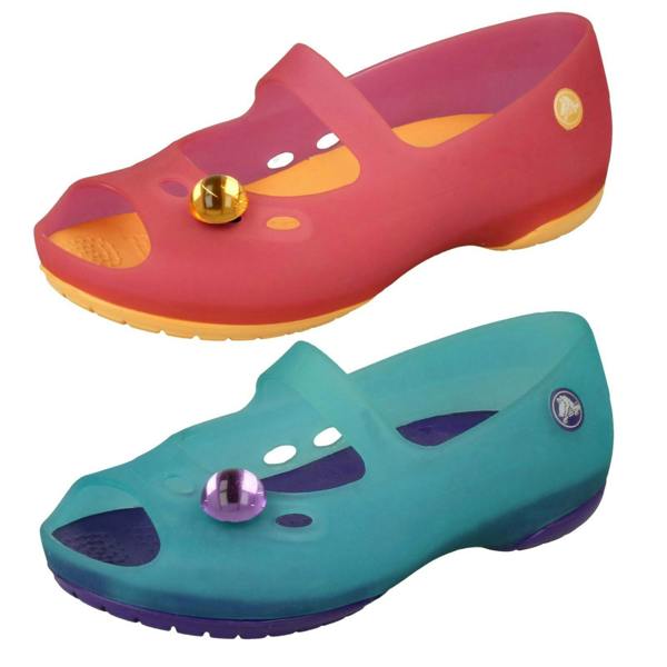 Crocs Girls Crocs Mary Jane Style Flat Sandals Carlie Flat Girls