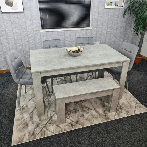 Kosy Koala Dining Table Set with 4 Chairs Dining Room and Kitchen table set of 4, and Bench