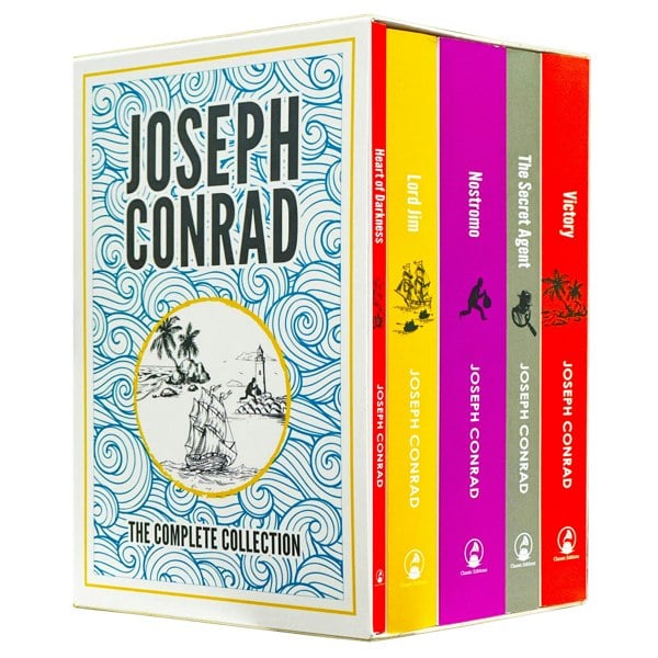 Joseph Conrad: The Complete Collection 5 Books Victory, The Secret Agent, Nostromo & more